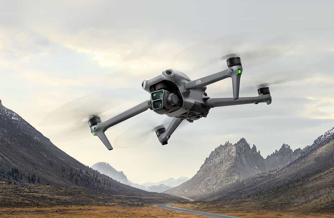 Dji Air 3 có hệ thống camera kép