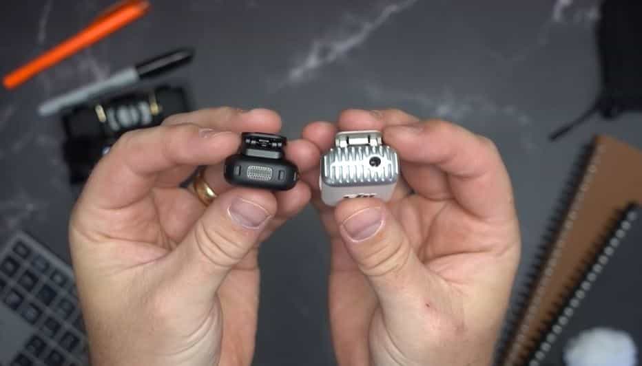 So sánh DJI Mic 3 và DJI Mic 2: Kích thước và trọng lượng