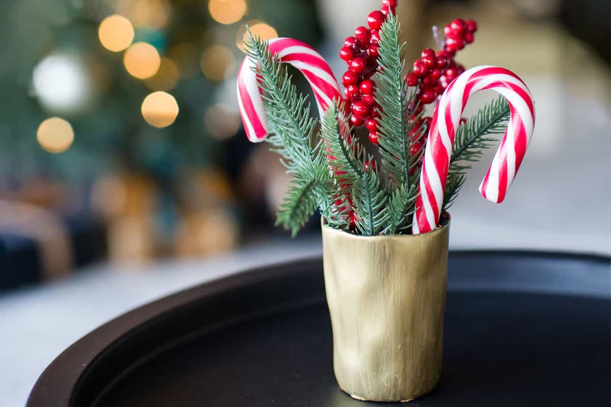 Chiếc gậy kẹo tượng trưng cho Noel