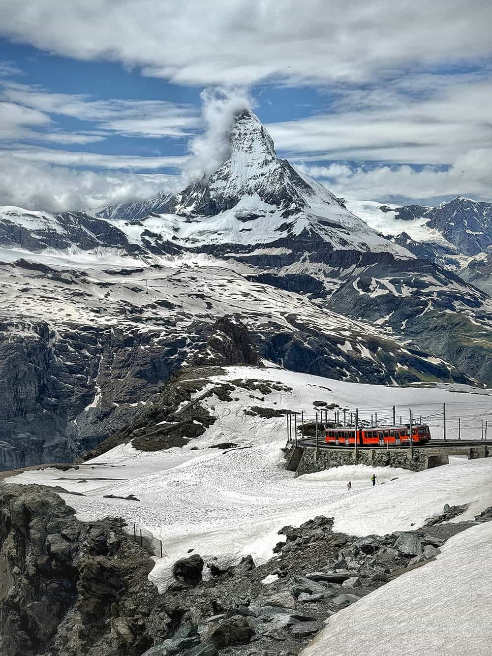 Gornergrat Train & the Matterhorn - Joseph Cyr