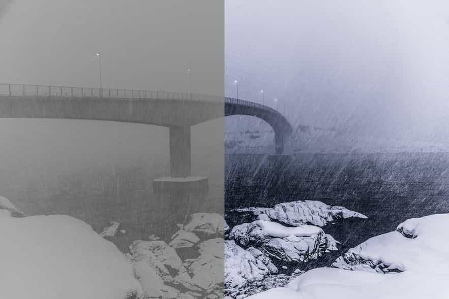 So sánh chi tiết ảnh giữa tệp RAW và JPEG