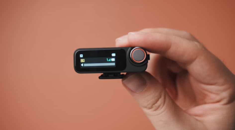 DJI Mic 3 Reciever được nâng cấp rõ rệt với màn hình cảm ứng