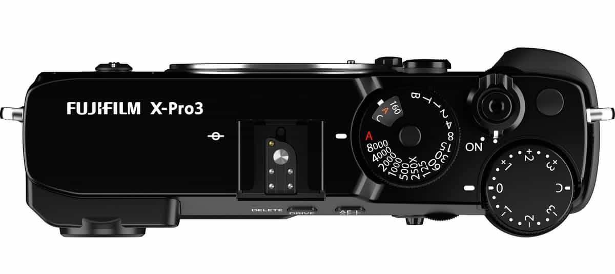 Nút xoay tốc độ màn chập và ISO được tích hợp lại trên Fujifilm X-Pro3