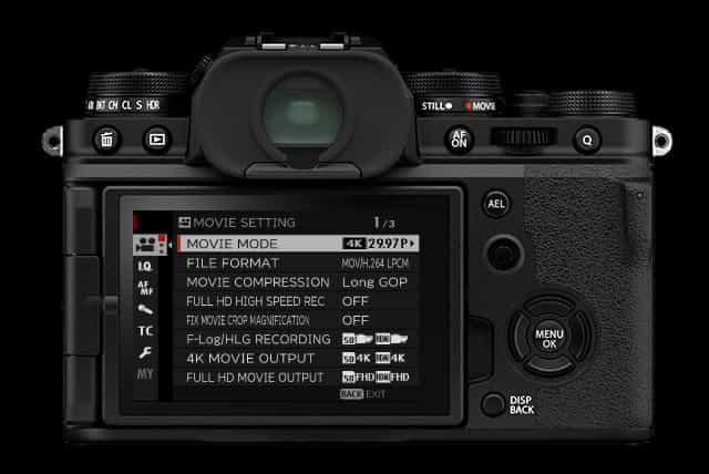 Chế độ quay phim vượt trội trên Fujifilm X-T4
