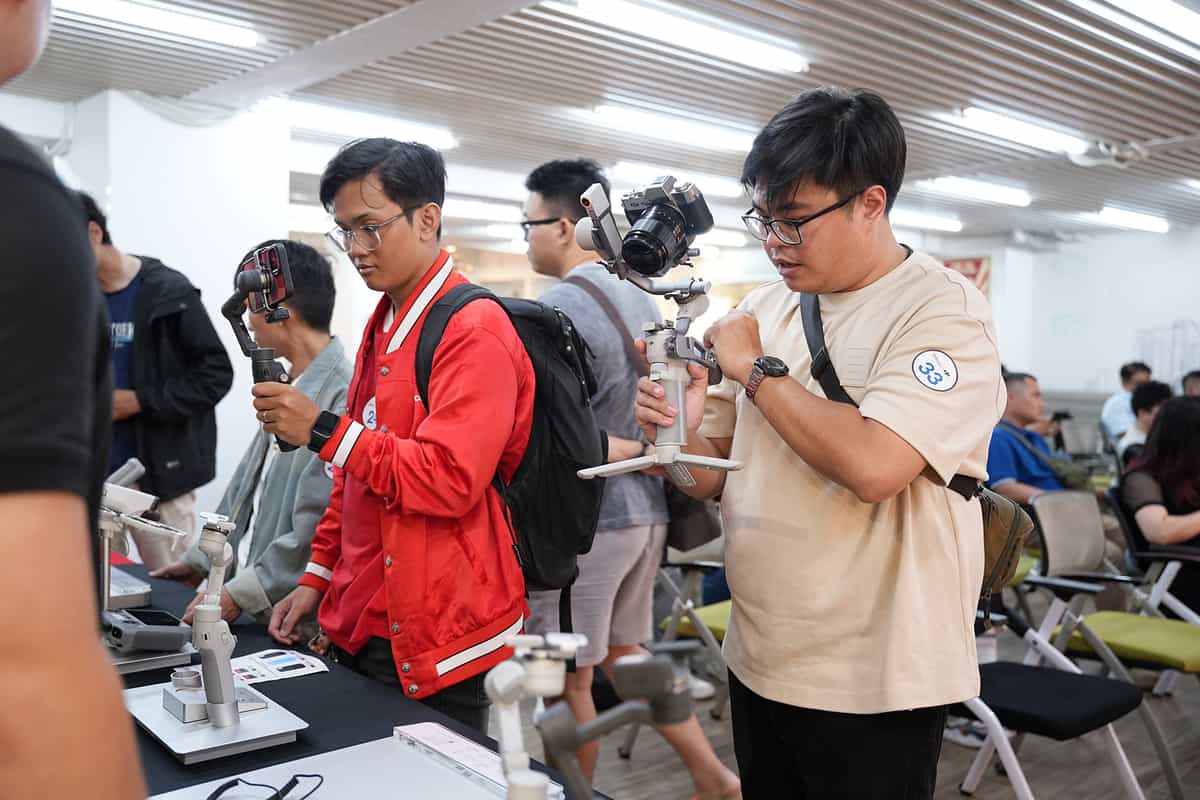 Trải nghiệm thực tế DJI RS4 Mini