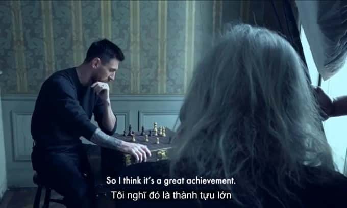 Hậu trường ảnh Cr7 vs M10