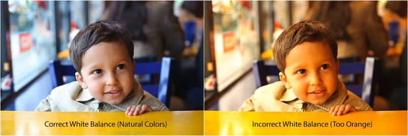 White Balance cân bằng nhiệt độ màu trong ảnh
