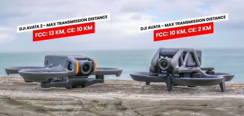 So sánh DJI Avata 2 vs DJI Avata: Hệ thống truyền tín hiệu