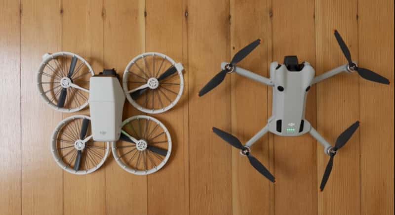 Cả DJI Flip và DJI Mini 4 Pro đều có trọng lượng nhẹ chỉ 249g