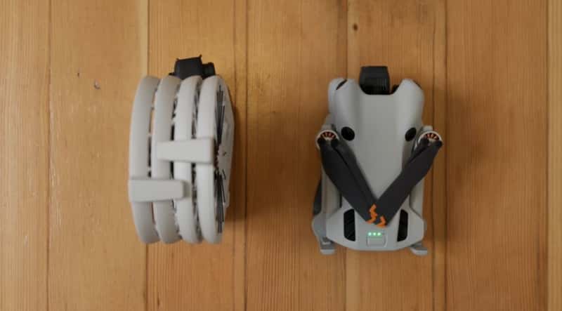 So sánh DJI Flip vs DJI Mini 4 Pro: Thiết kế cánh quạt
