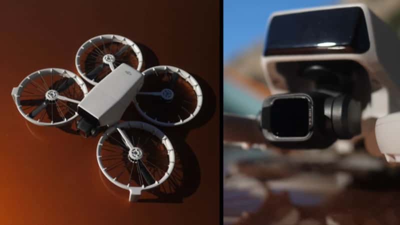 DJI Flip vs DJI Mini 4 Pro đều sở hữu camera với cảm biến CMOS 1/1,3 inch, 48MP