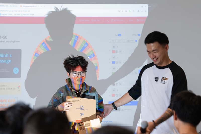 Phần quà tại workshop