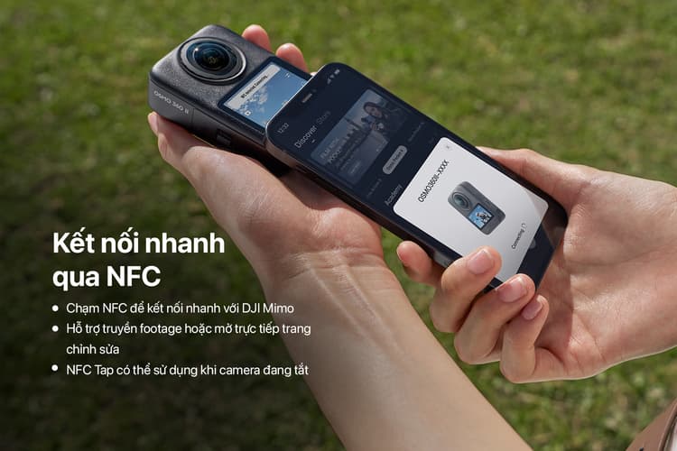 Kết nối nhanh qua NFC