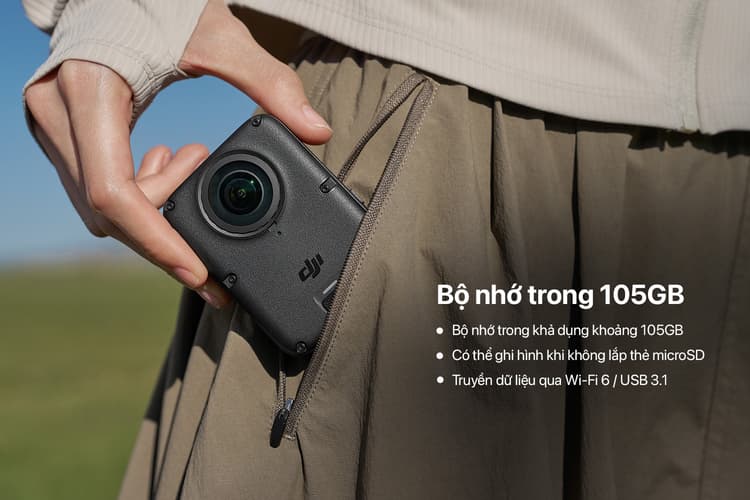 Bộ nhớ trong khả dụng khoảng 150GB