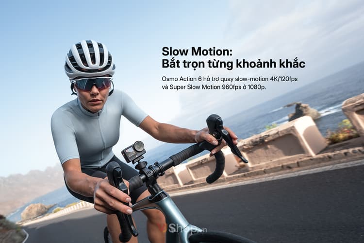 Hệ thống Slow Motion cho chất lượng ấn tượng