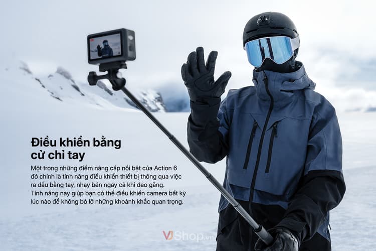 Khám phá các tính năng nâng cao trên DJI Action 6