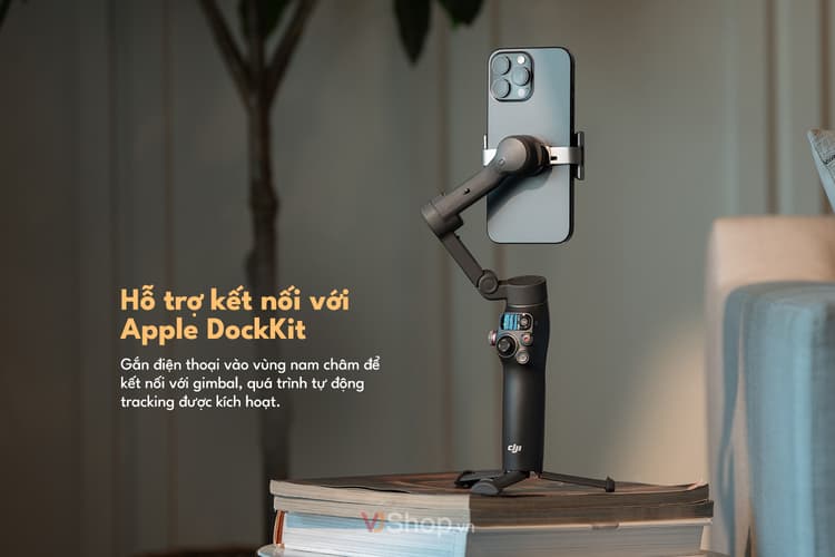 Hỗ trợ kết nối Apple DockKit