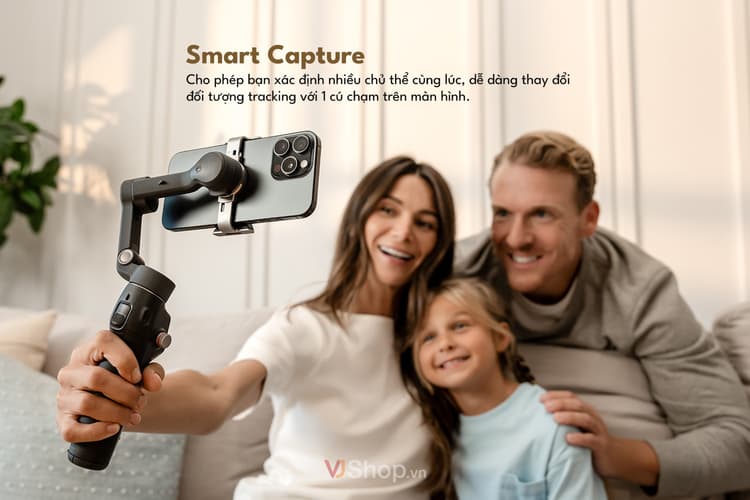 Công nghệ Smart Capture nhận diện nhiều chủ thể