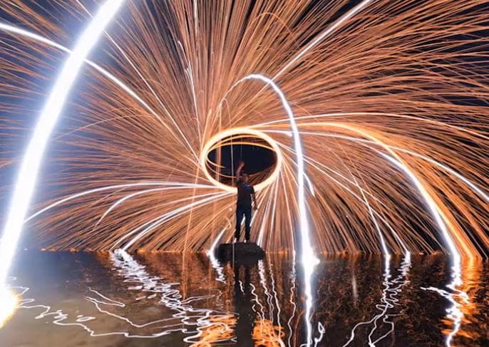 Hiệu ứng Light Painting
