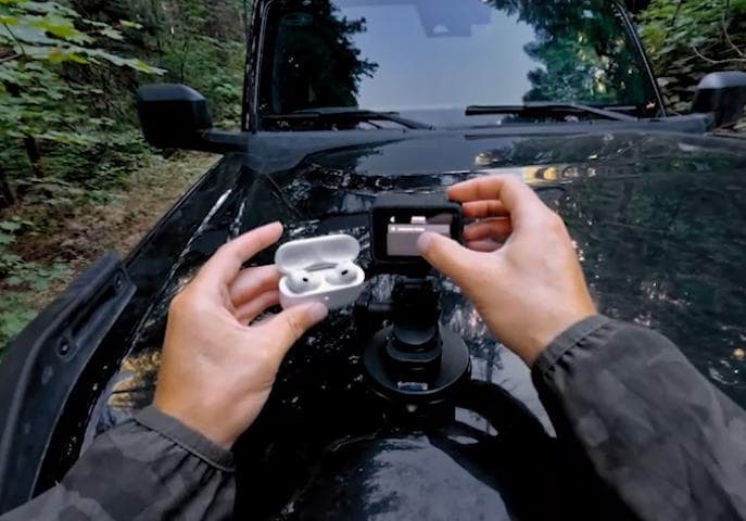 GoPro Hero 12 Black có thể sử dụng Apple AirPods