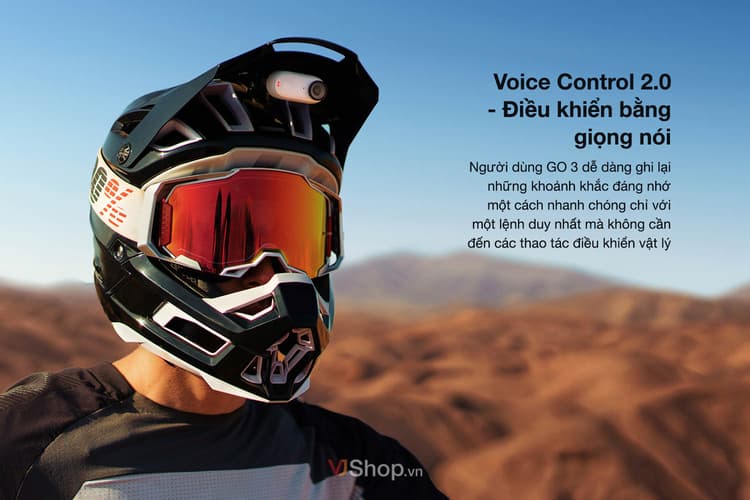 Người dùng có thể điều khiển Insta360 GO 3 bằng giọng nói