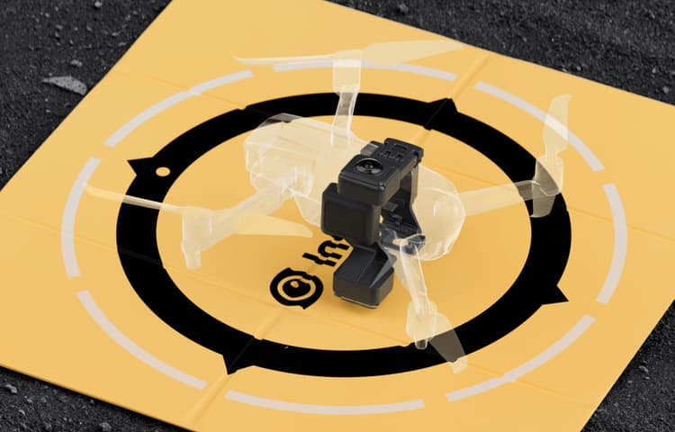 Tấm đệm bảo vệ drone và camera cất và hạ cánh an toàn