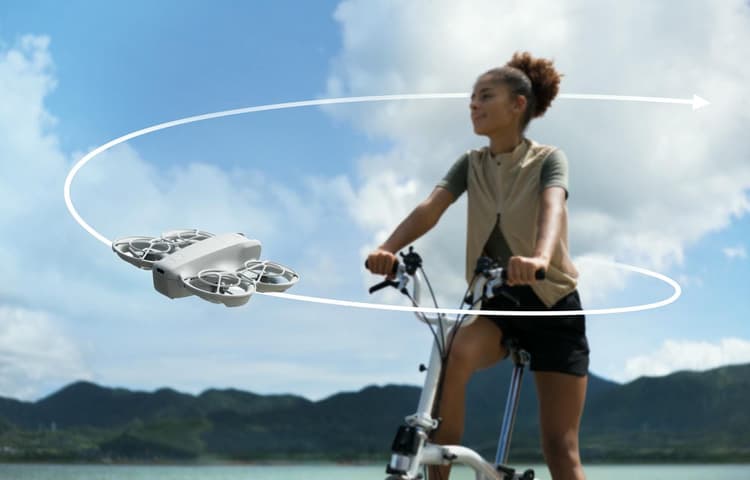 Với DJI Neo, bạn có thể tự do sáng tạo nội dung cho chính mình với tính năng QuickShots