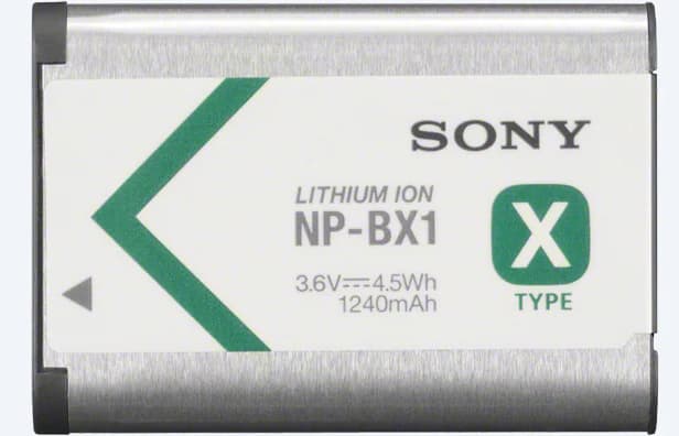 Máy ảnh sử dụng pin sạc dung lượng lớn 1240mAh