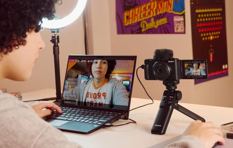 Sony ZV-1F có thể trở thành camera livestream chuyên nghiệp