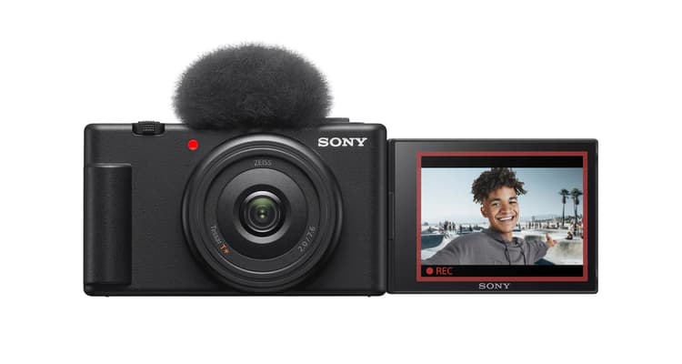 Vlog camera Sony ZV-1F được thiết kế vô cùng gọn, nhẹ
