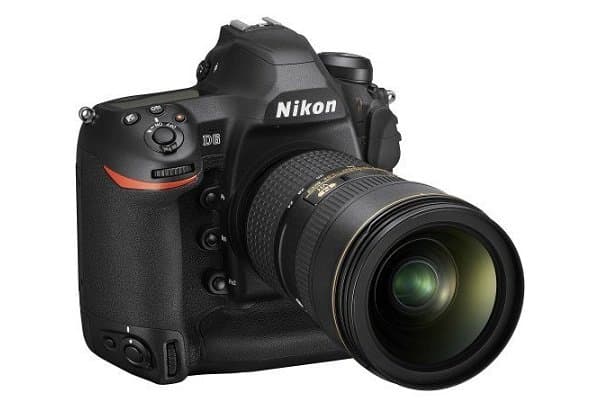 Nikon D6 - giao diện trực quan
