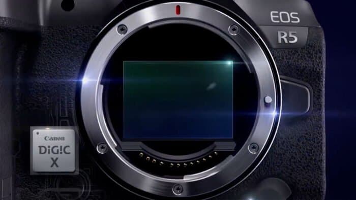 Máy ảnh mirroless Canon EOS R5
