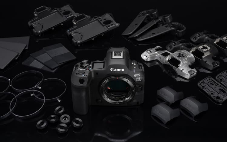 Cảm biến CMOS 45MP của Canon EOS R5 Mark II