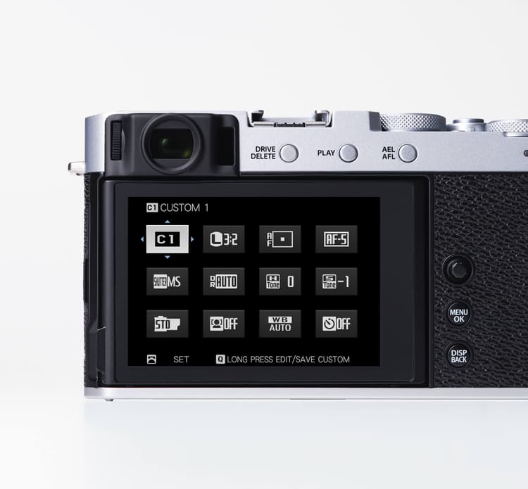 fujifilm x-e4 tích hợp đầy đủ cài đặt tùy chỉnh