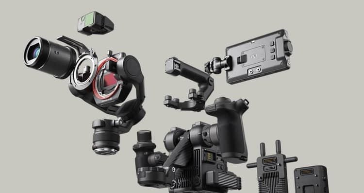 DJI Ronin 4D có thiết kế mô-đun với máy ảnh Zenmuse X9 