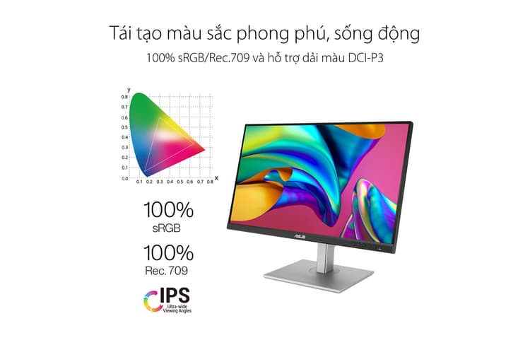 ProArt PA278CV là sản phẩm được ASUS cho ra mắt chuyên dụng để làm đồ họa, với màn hình 27 inch trải nghiệm của người dùng sẽ được thiết kế một cách tiện dụng