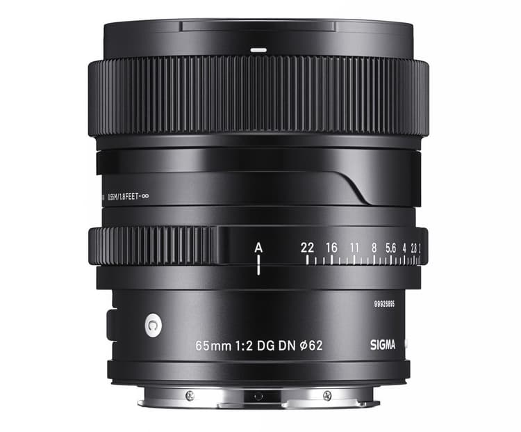 ống kính Sigma 65mm f/2 DG DN C thiết kế hoàn toàn bằng kim loại 