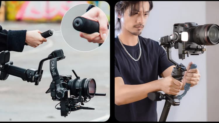 Sling Grip và phần kê tay nâng cấp của Zhiyun CRANE 4