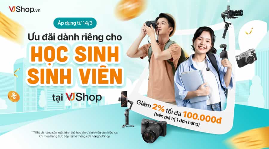 Ưu đãi dành riêng cho học sinh, sinh viên