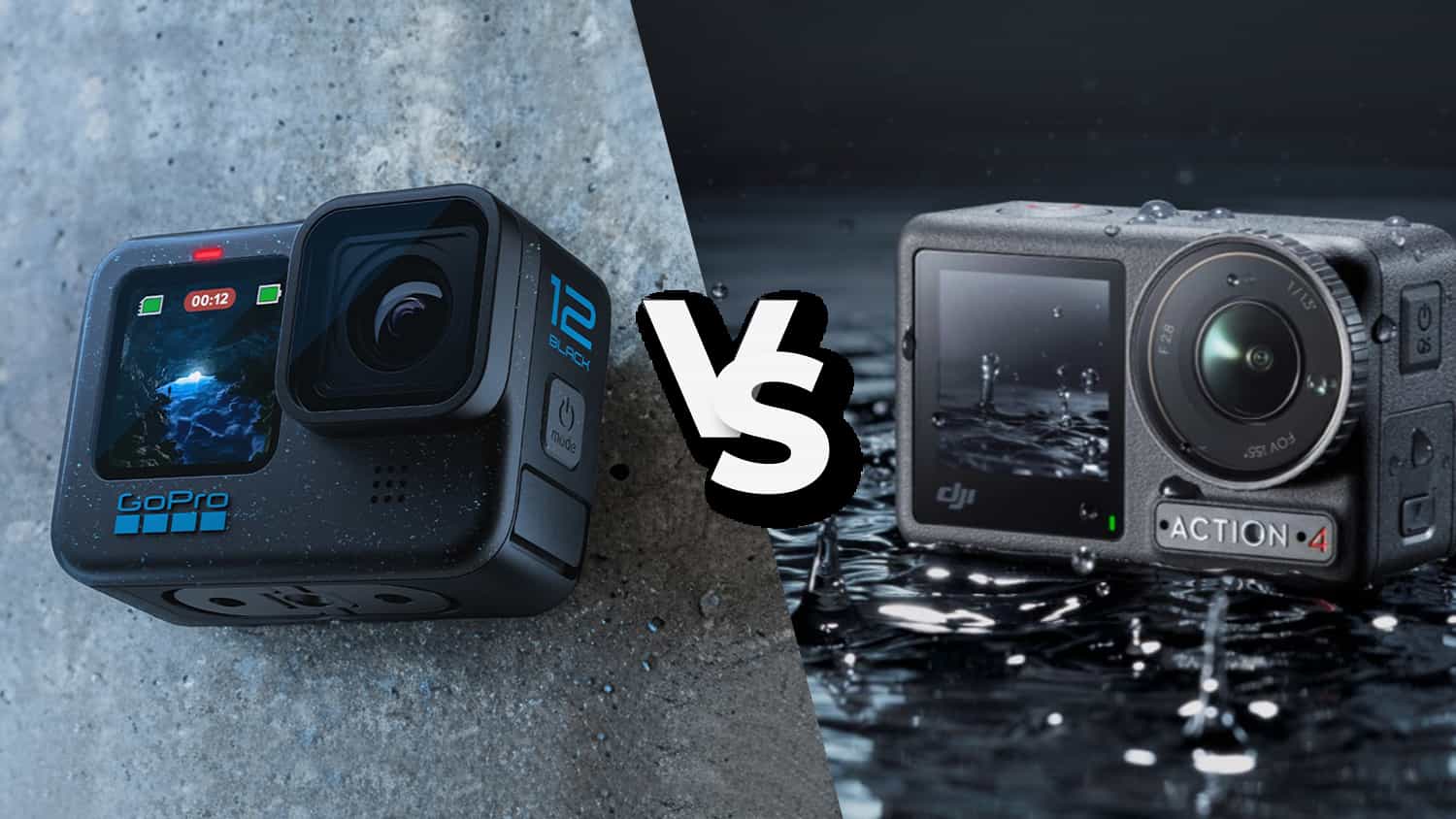 So sánh GoPro 12 vs DJI Action 4 - Cuộc Chiến Giữa Các Dòng Camera Hành Động