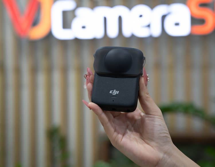 DJI Osmo 360 sở hữu dung lượng tích hợp lên đến 105GB