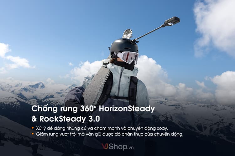 Ổn định hình ảnh 360° HorizonSteady & RockSteady 3.0