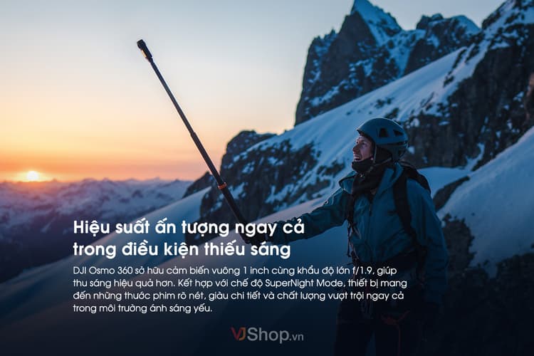 Dễ dàng ghi lại mọi chi tiết trong điều kiện ánh sáng yếu