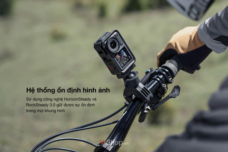 Ổn định hình ảnh RockSteady 3.0 trên Action 4