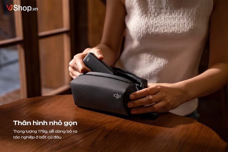 DJI Osmo Pocket 3 nhỏ gọn bỏ túi, di động