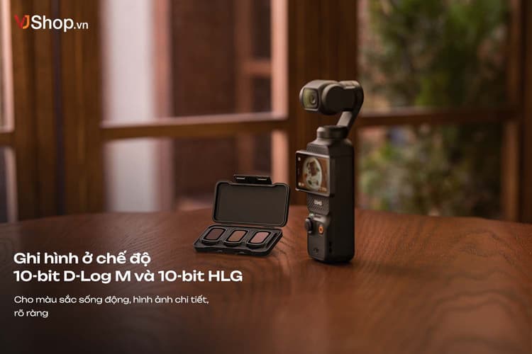 Chế độ màu 10-bit D-Log M và 10-bit HLG