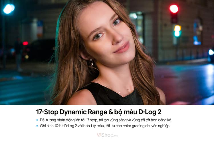 D-Log 2 mới trên Pocket 4P