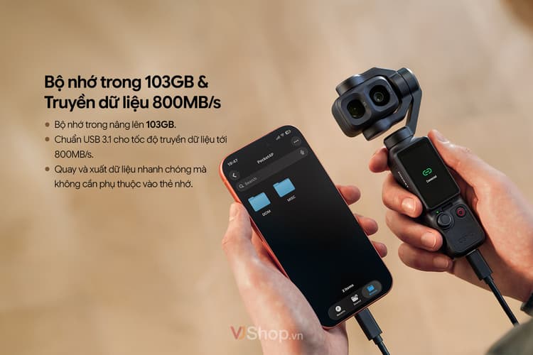 Bộ nhớ trong dung lượng lớn