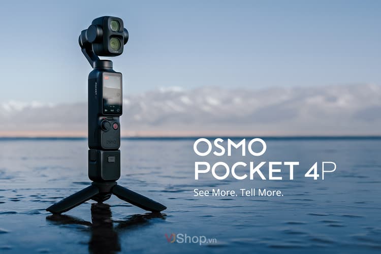 Osmo Pocket 4P - See More. Tell More.