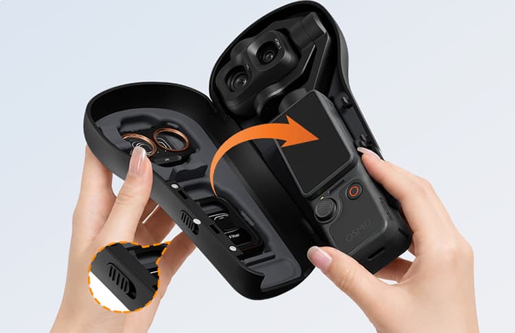Thiết kế vừa vặn, bảo vệ DJI Pocket 4P